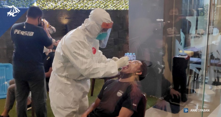 Gelar Swab Test Tahap Kedua, 12 Orang dari Persib Negatif