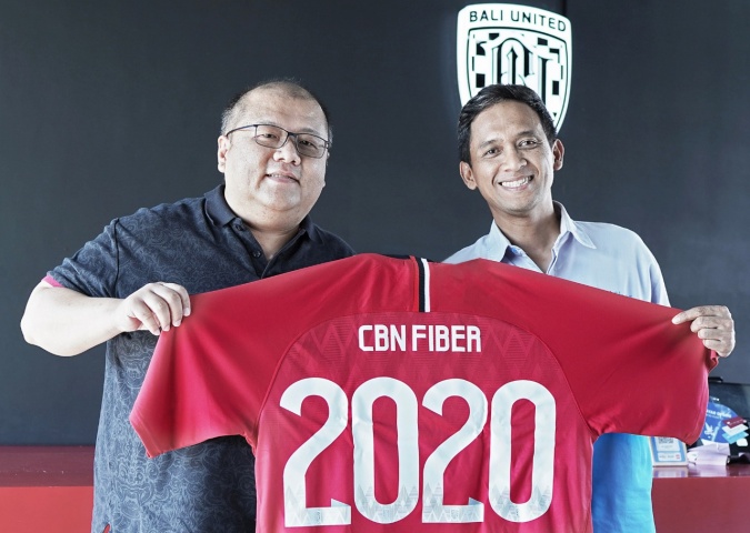 Bali United Kerjasama dengan CBN, Internet di Stadion Dipta Terjamin