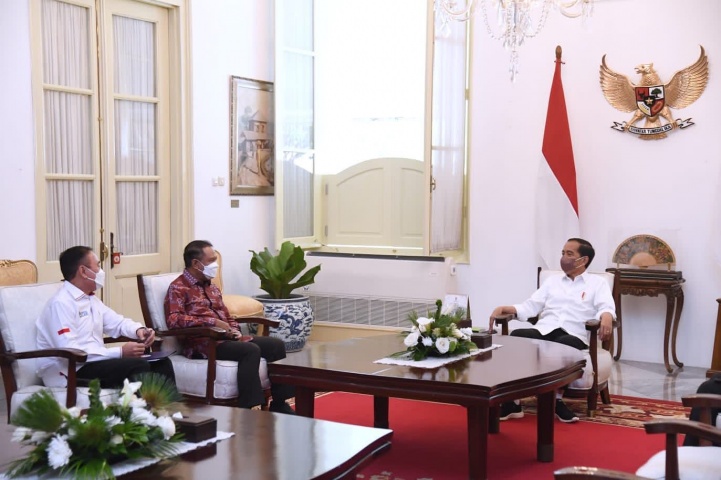 Bertemu Presiden, PSSI Dijanjikan Training Center di IKN