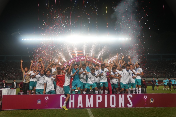 Timnas Indonesia Juara Piala AFF U-16 2022, Bima Sakti: Terima Kasih Semuanya!