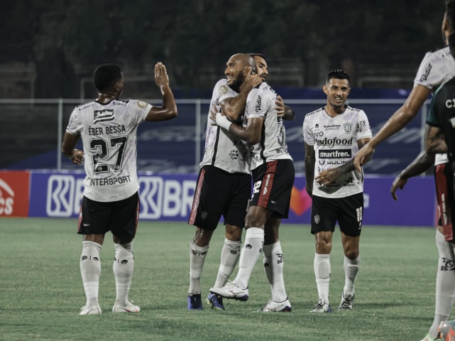 BRI Liga 1 2021-2022: Menang Telak, Bali United Merangsek ke 3 Besar