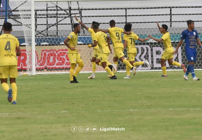 BRI Liga 1 2021-2022: Kalahkan PSIS, Barito Putera Akhiri Tren Negatif