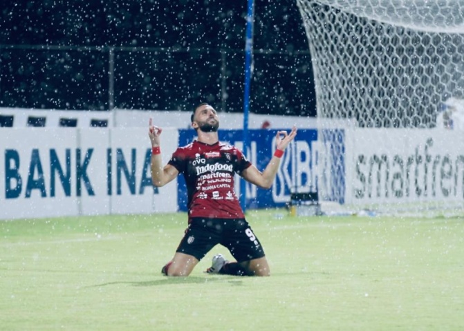 BRI Liga 1 2021-2022: Brace Spasojevic Perkokoh Posisi Bali United di 5 Besar