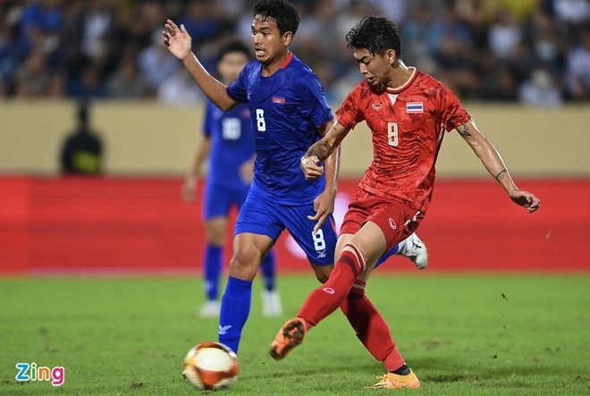 SEA Games 2021: Diwarnai Hujan Air dan Gol, Thailand Bungkam Kamboja